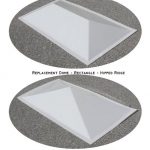 Replacement Dome - Rectangle - Pyr-Hippe
