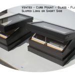 Venting - Curb Mount - Glass - Flat Roof